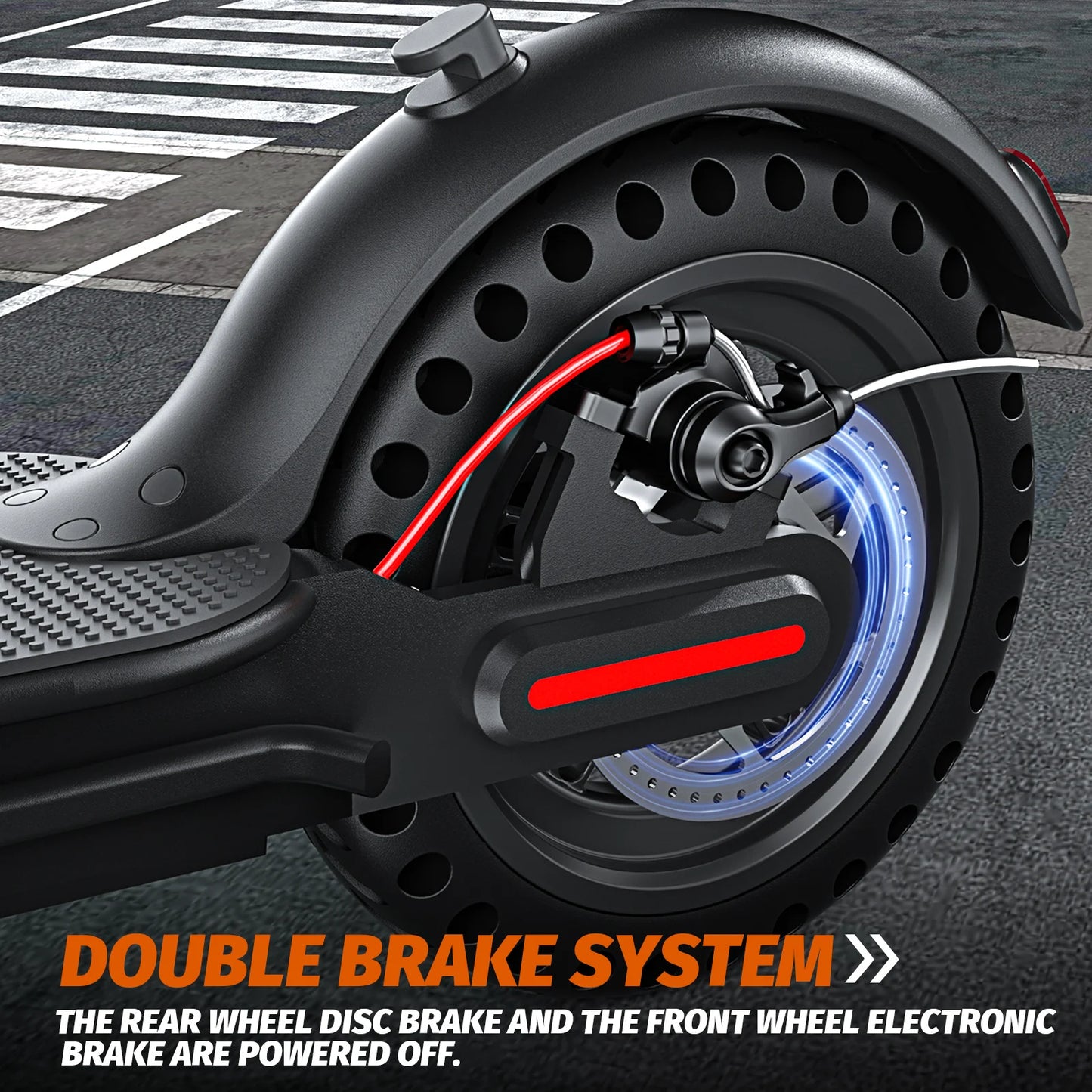 FREEBOY Foldable 350W Electric Scooter Adults Teens