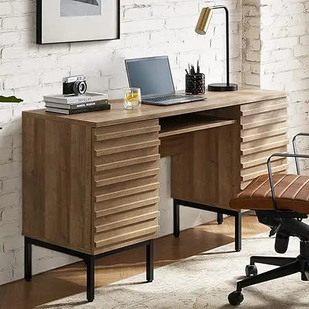 MKDK Norwin Executive Desk Modern Industrial Home Office
