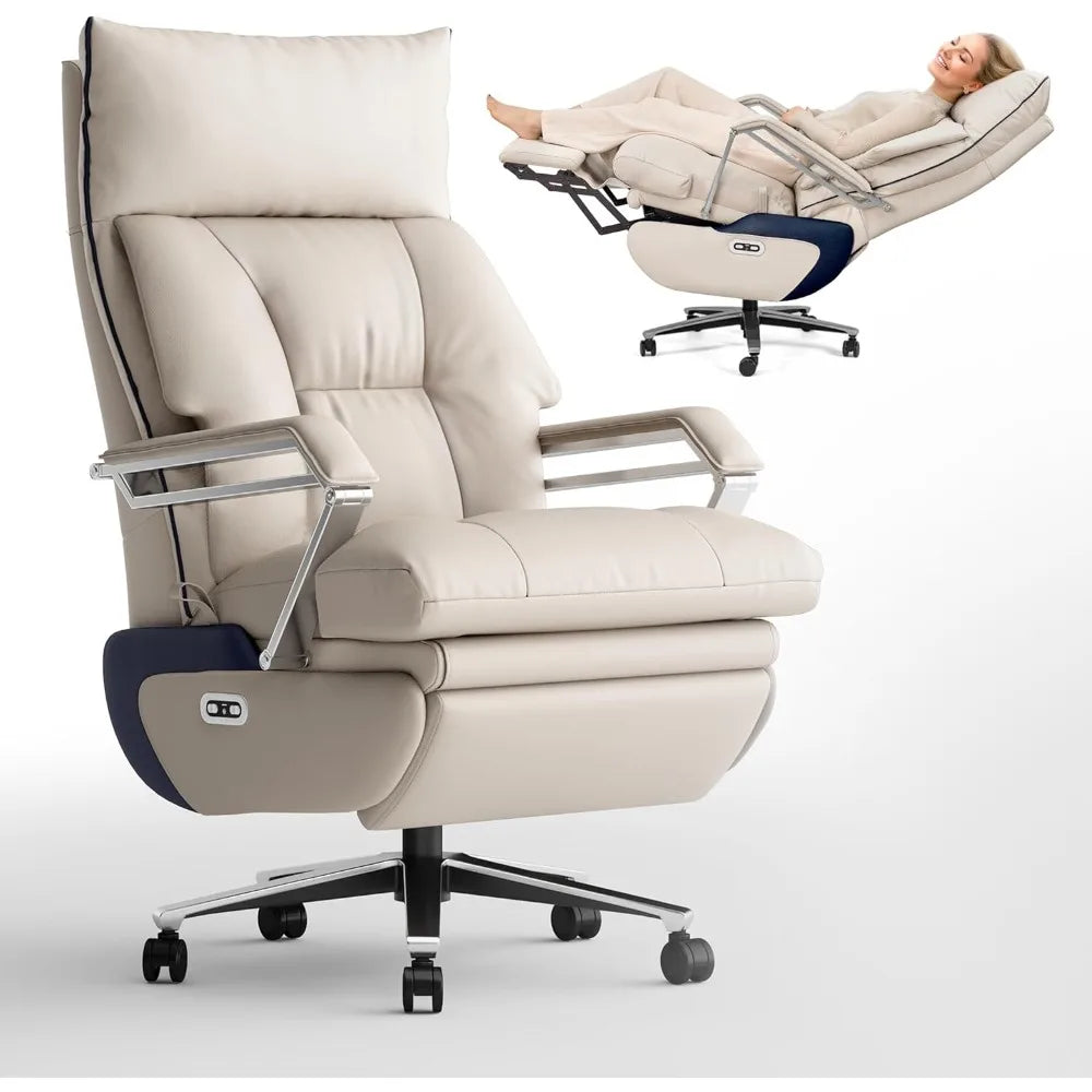 MKDK M80 Dual Motor Electric Executive Office Chair With Footrest