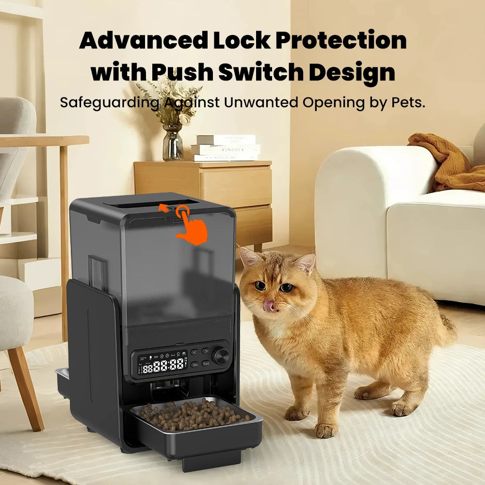 Cityflee Timed Automatic Pet Feeder For Cats And Dogs