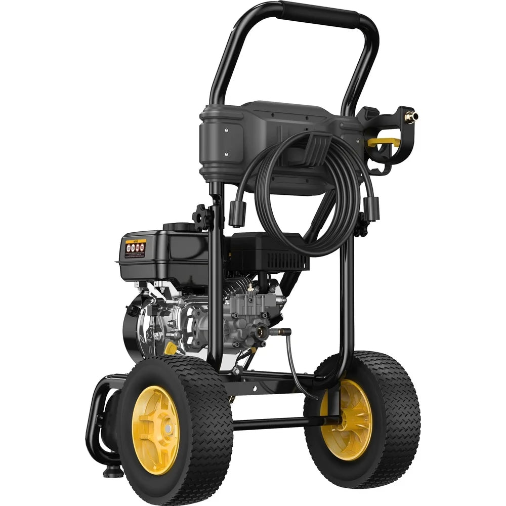 3500 PSI Gas Pressure Washer 2.6 GPM Heavy Duty Power Washer with 30ft Hose Quick Connect Nozzles Home Cleaning Tasks