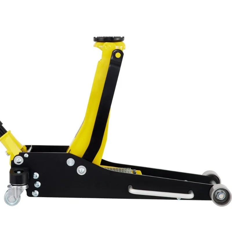 3 Ton Low Profile Aluminum Steel Racing Floor Jack Dual Pump Lift Car
