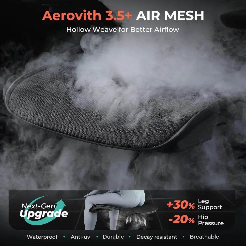 Ergonomic Mesh Office Chair With Adjustable Lumbar