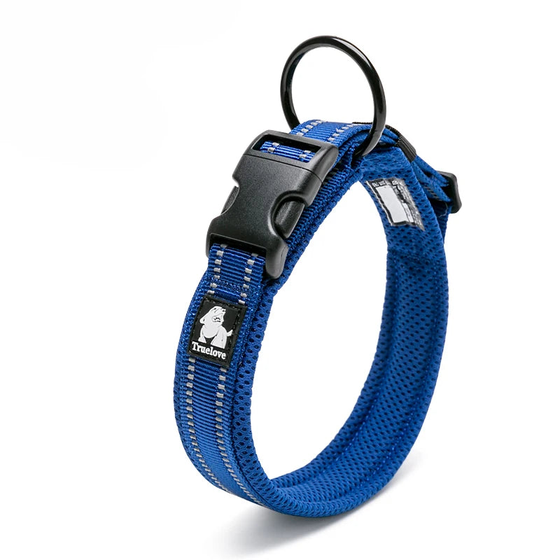 Winhyepet Padded Nylon Dog Walking Collar With Buckle
