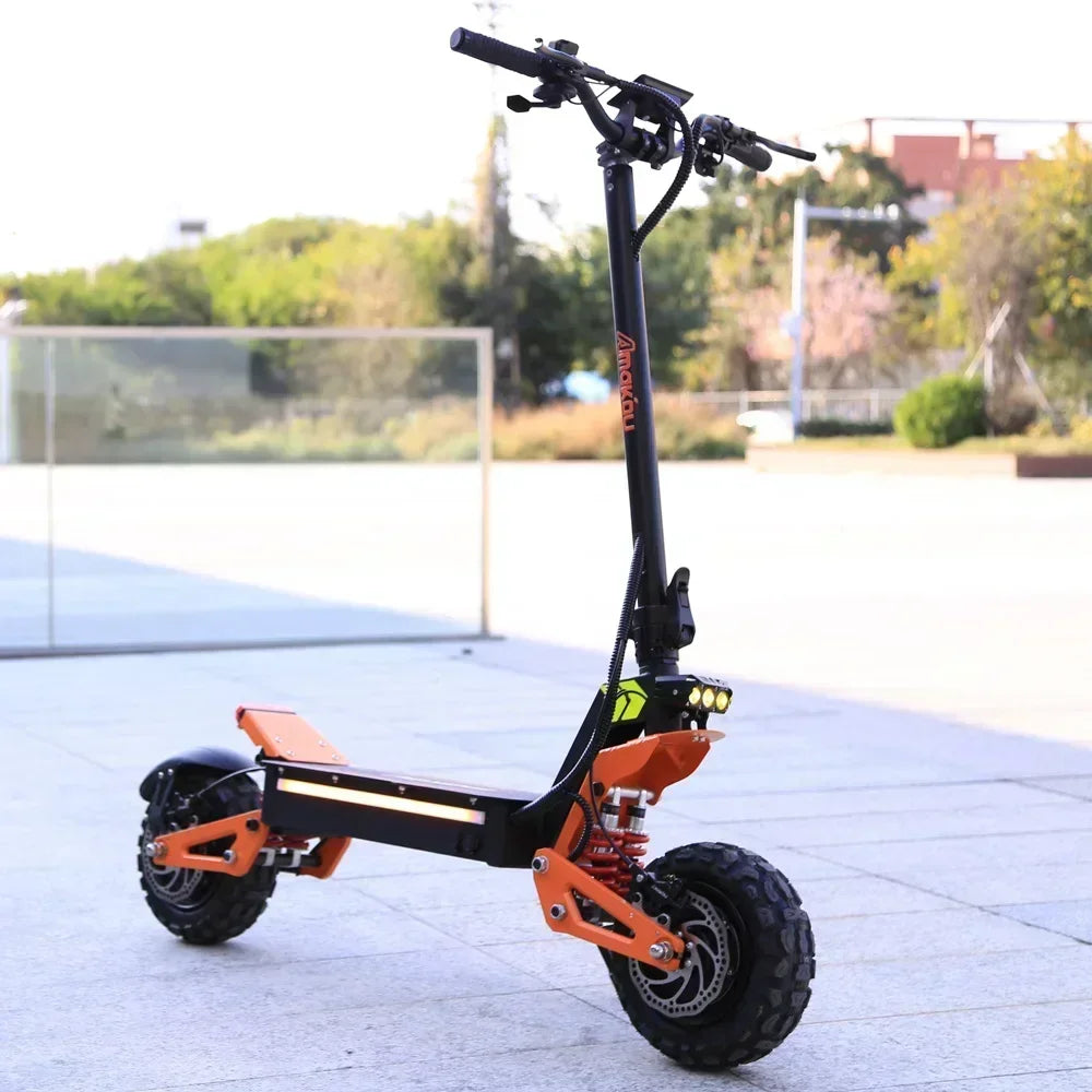 Off Road Electric Scooter 6000W Dual Motor Speed 100KMH