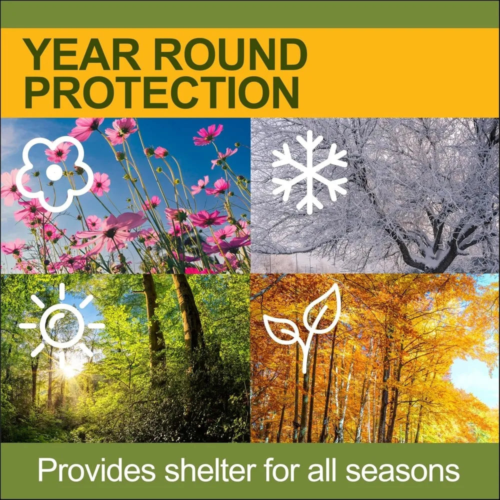 Frame Heavy Duty All Steel Carport Canopy Outdoor Shelter