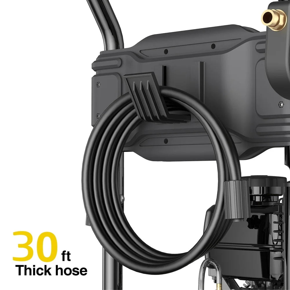3500 PSI Gas Pressure Washer 2.6 GPM Heavy Duty Power Washer with 30ft Hose Quick Connect Nozzles Home Cleaning Tasks