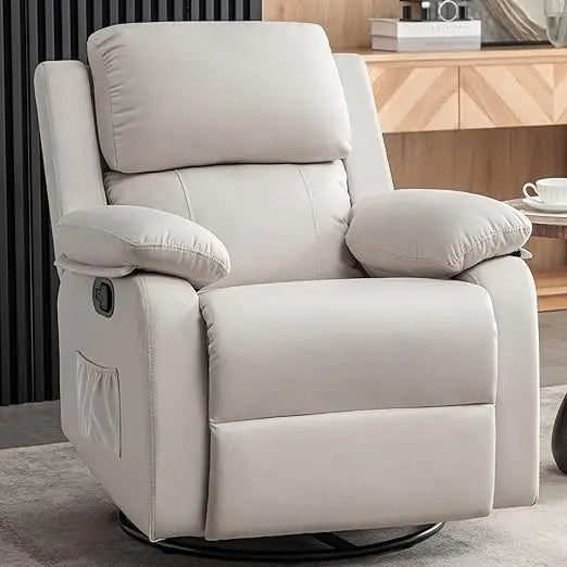 Recliner Chair, 360 Swivel Rocker Chair for Adults, Nursery
