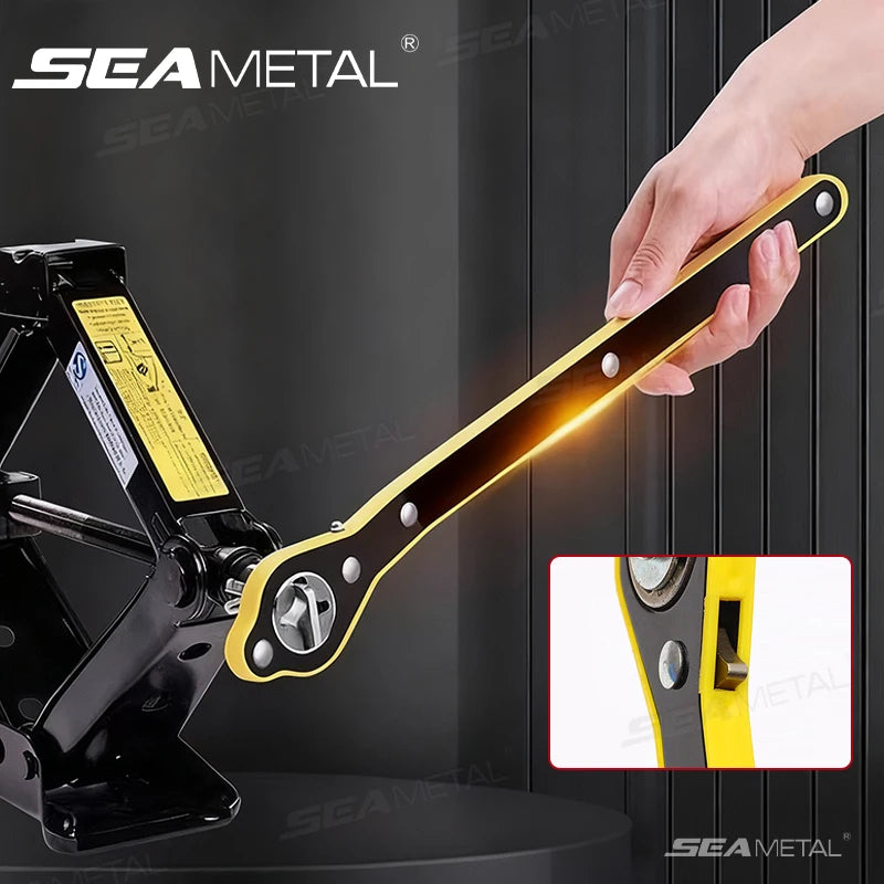 Seametal Universal Car Jack Handle Labor Saving Wrench
