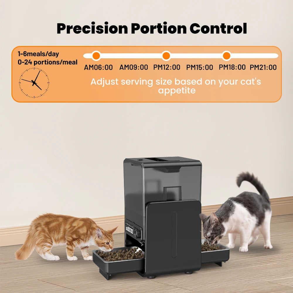 Cityflee Timed Automatic Pet Feeder For Cats And Dogs