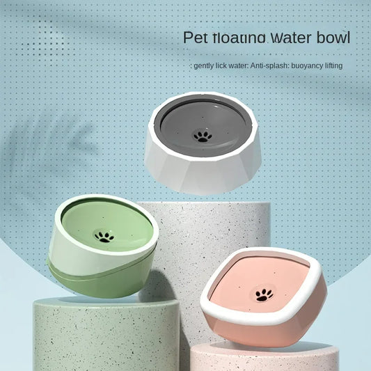 Dog Water Floating Bowl for Dogs Outdoor Travel Supplies