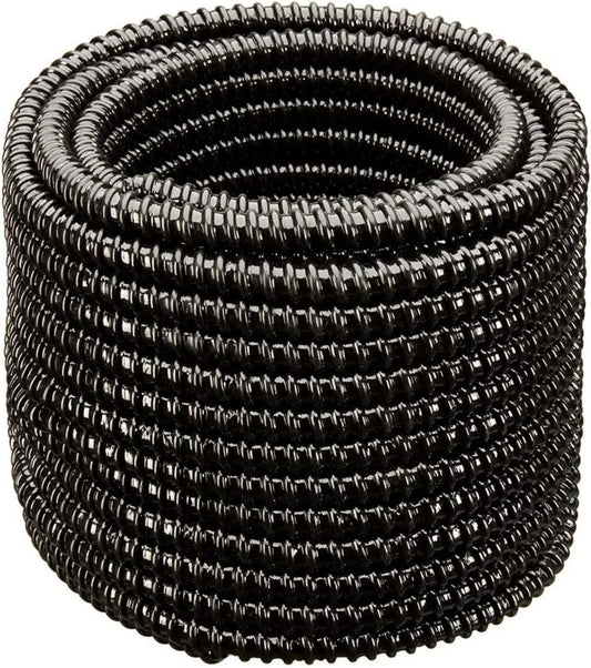 Non Kink, Corrugated, Flexible PVC Water Garden Hose and Pond Tubing. Thick Wall. US/UL Sizing (2" Dia. x 100 ft)