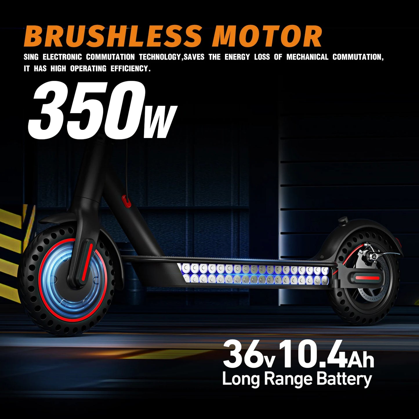FREEBOY Foldable 350W Electric Scooter Adults Teens