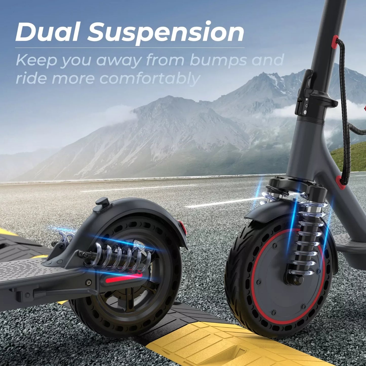 AOVOPRO TMAX Electric Scooter 500W 22MPH Folding App Enabled