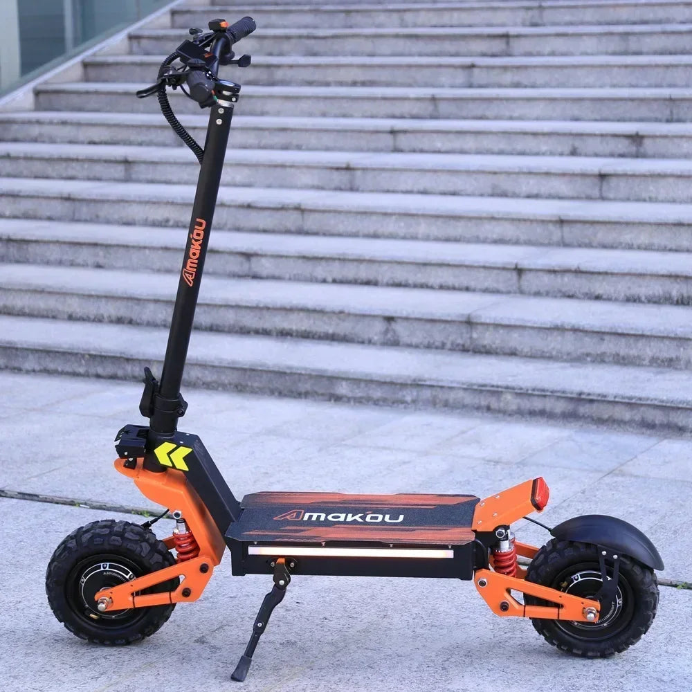 Off Road Electric Scooter 6000W Dual Motor Speed 100KMH