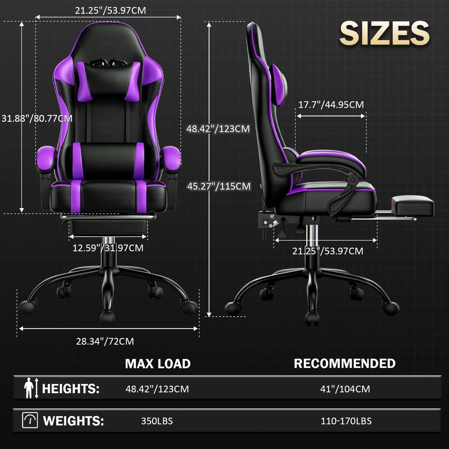 AnYu Furniture Ergonomic Gaming Chair For Office Use