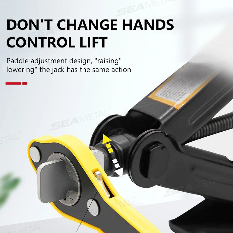 Seametal Universal Car Jack Handle Labor Saving Wrench