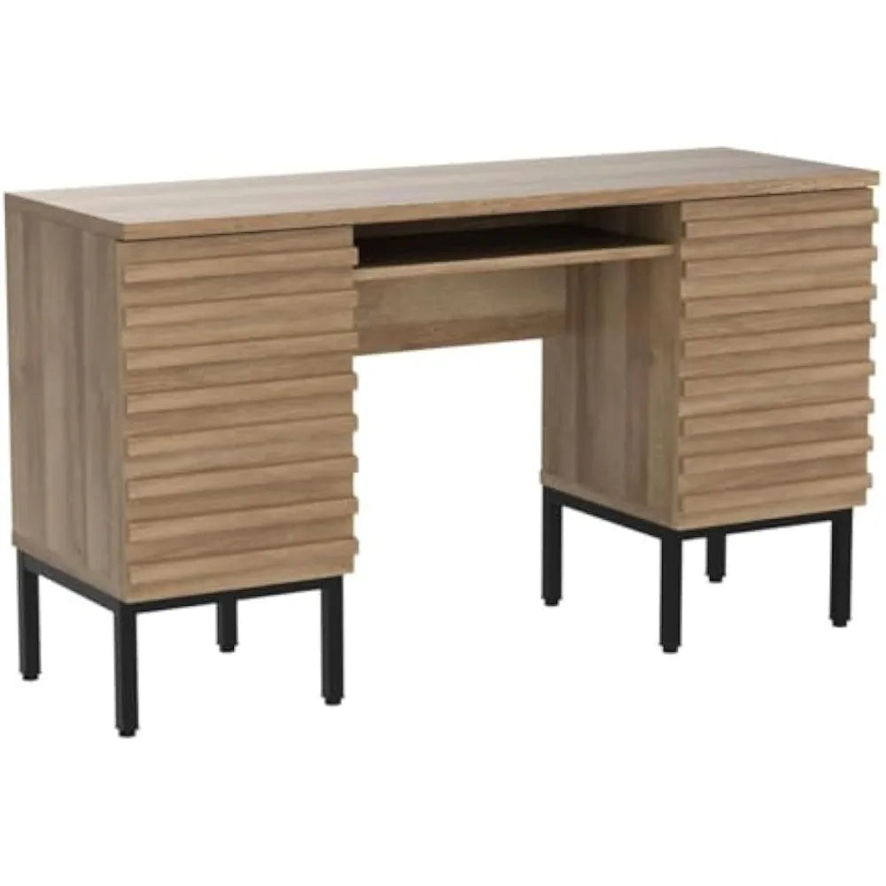 MKDK Norwin Executive Desk Modern Industrial Home Office