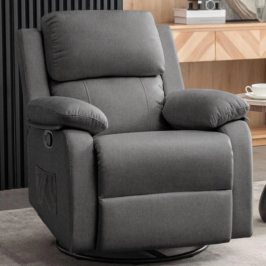 Recliner Chair, 360 Swivel Rocker Chair for Adults, Nursery