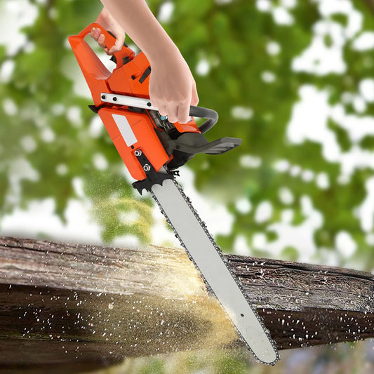 Gas Chainsaw 65cc 71.8cc 3.4KW 3.9KW Engine Perfect for Heavy Duty Tasks