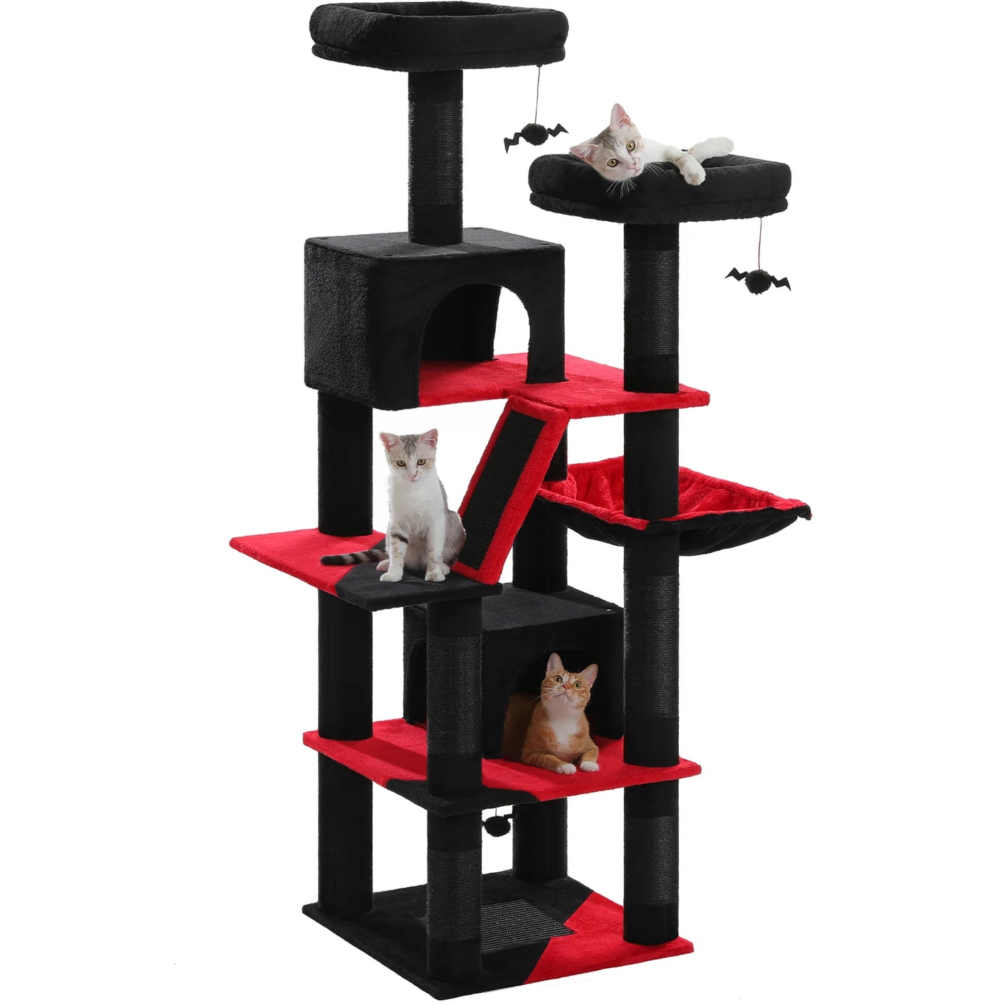 PAWZ Road Cat Tree Tower With Scratching Posts Indoor