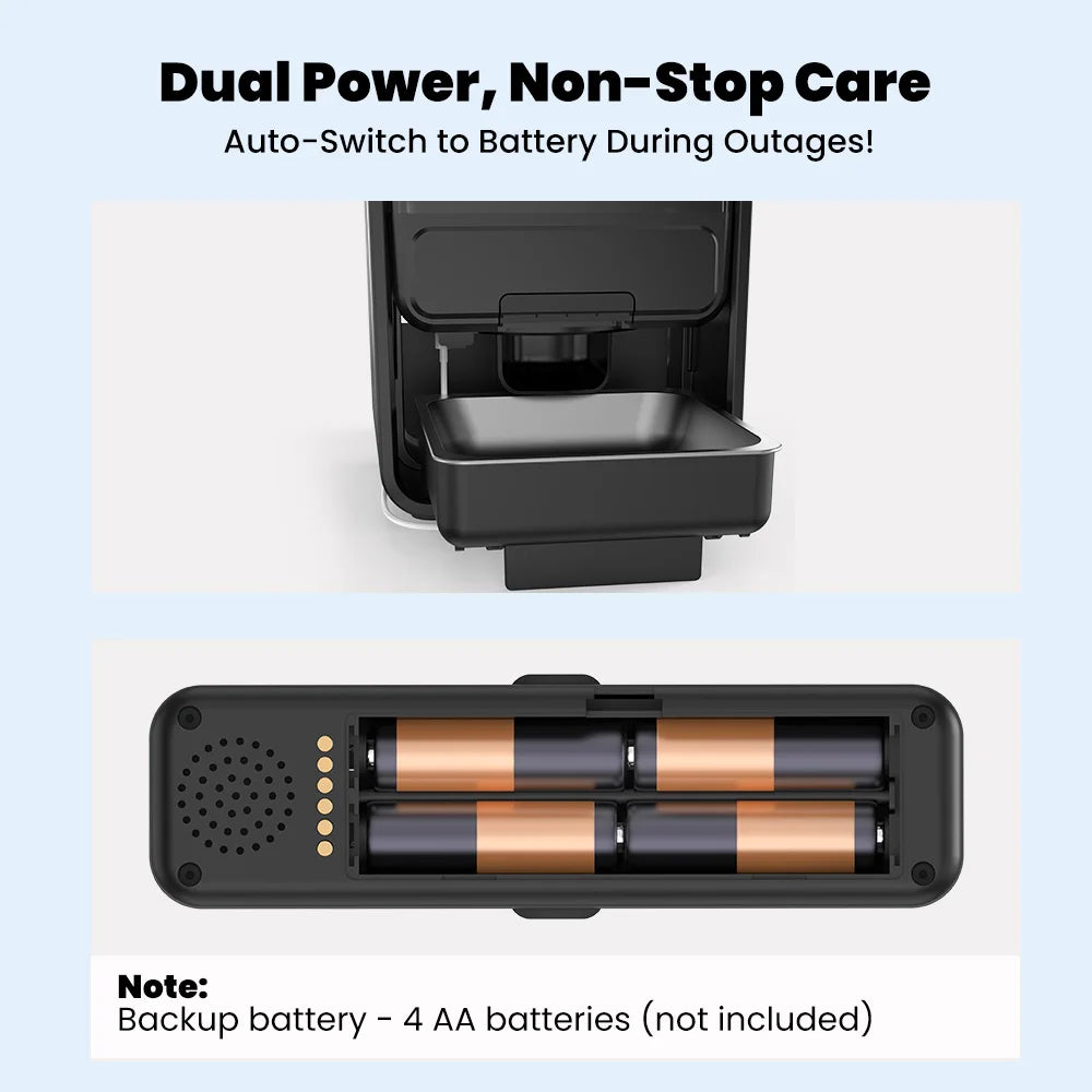 Cityflee Timed Automatic Pet Feeder For Cats And Dogs