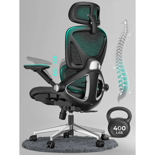 Ergonomic Mesh Office Chair With Adjustable Lumbar
