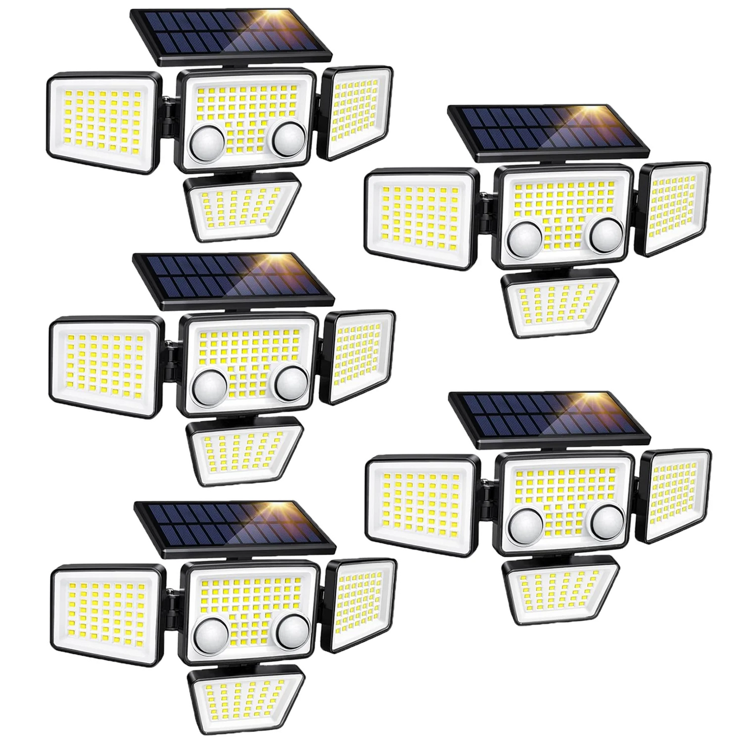 SZRSTH Solar Outdoor Lights Motion Sensor Flood Lights
