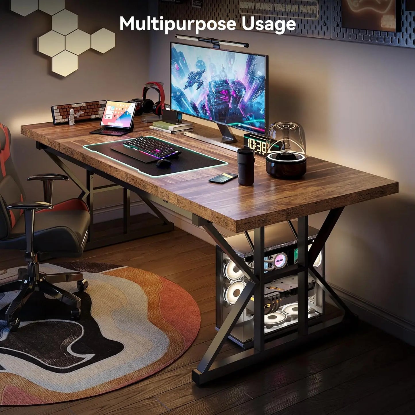 Little Tree Modern Executive Office Desk For Home Office