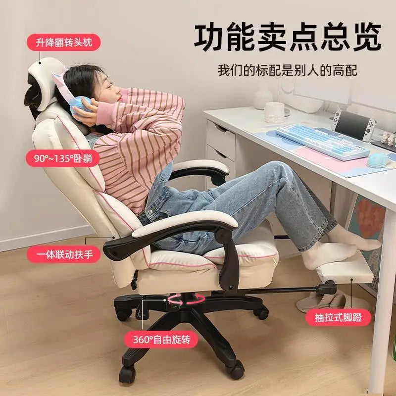 Gaming Chair for Office and Home Comfort with Ergonomic Design