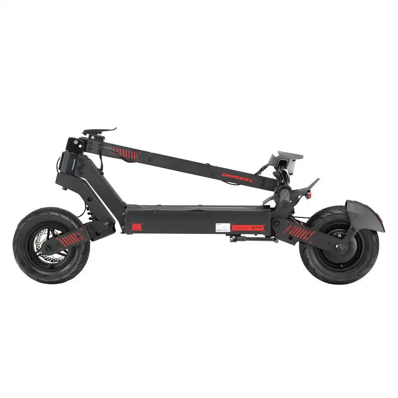 TEEWING GT4 adult electric scooter,2400W motor,60V20AH folding E-scooter, 11 Fat Tireh tire,E-mountain scooter