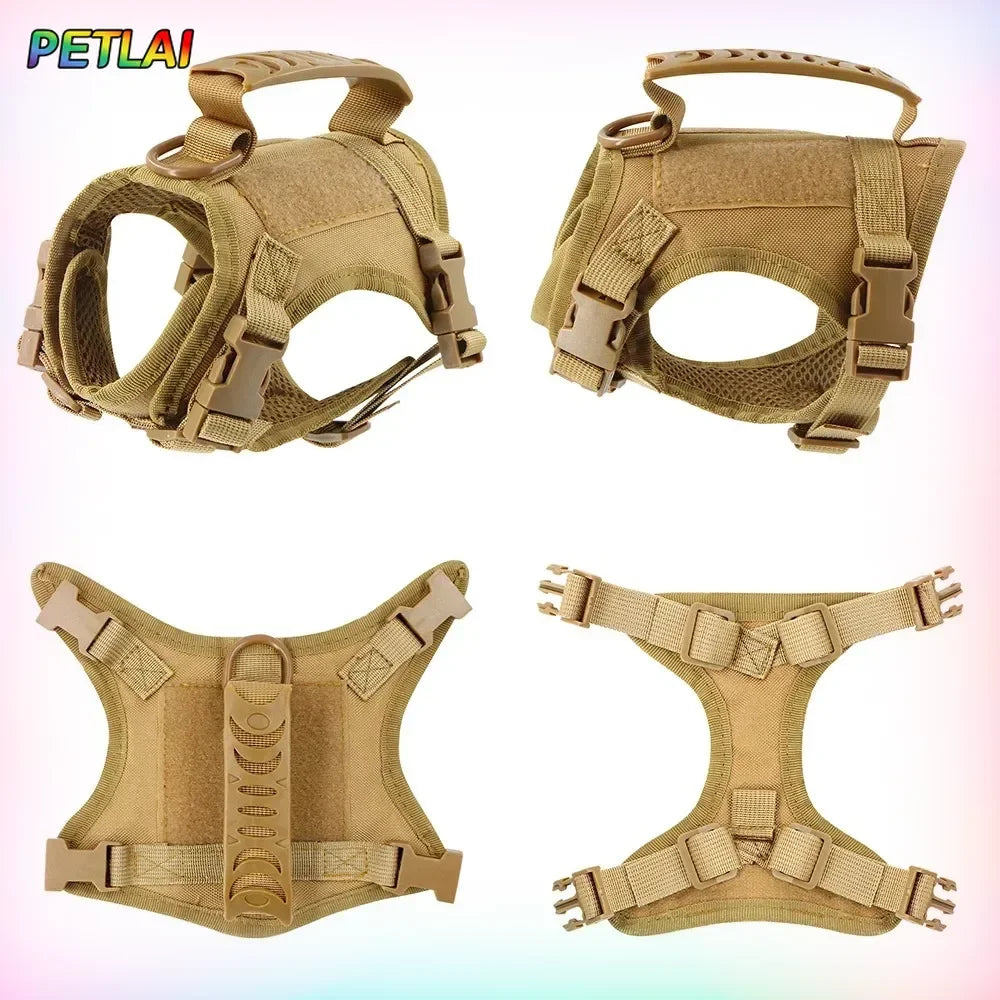 High-concerned Cat Tactical Harness And Leash Set For Walking
