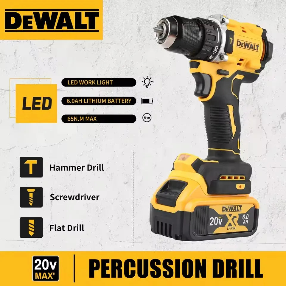 DEWALT 20V Max Brushless Impact Drill Cordless Multifunction Tool