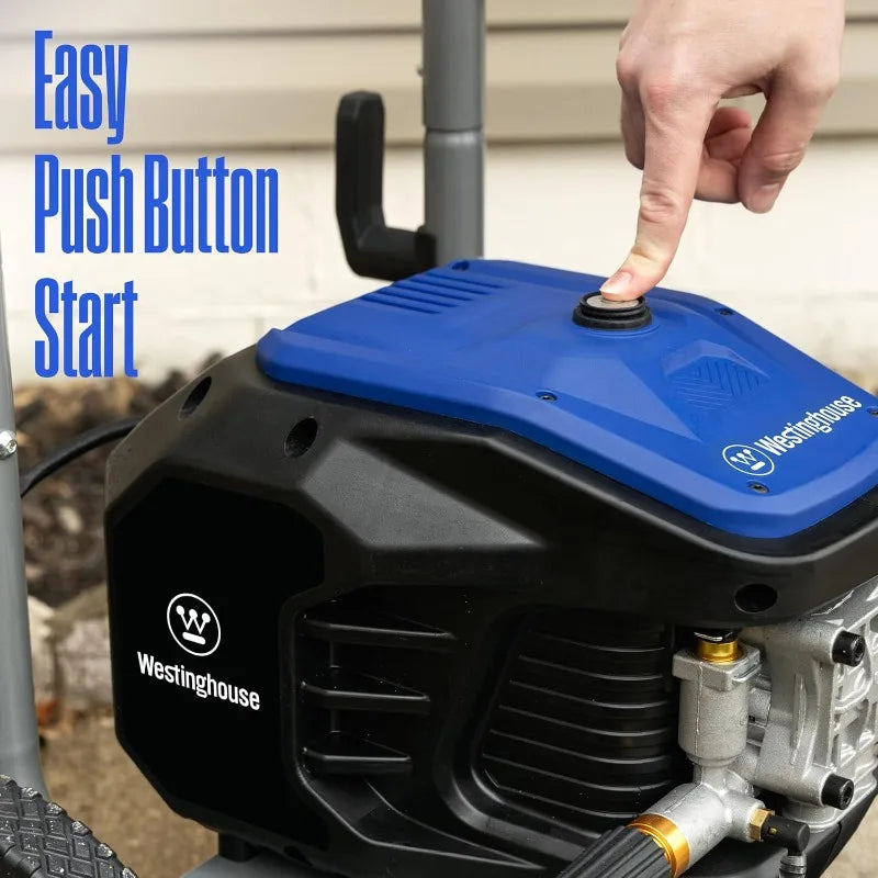 Westinghouse WPX3000e Electric Pressure Washer, 3000 Max PSI and 1.76 Max GPM, Induction Motor, Onboard Soap Tank