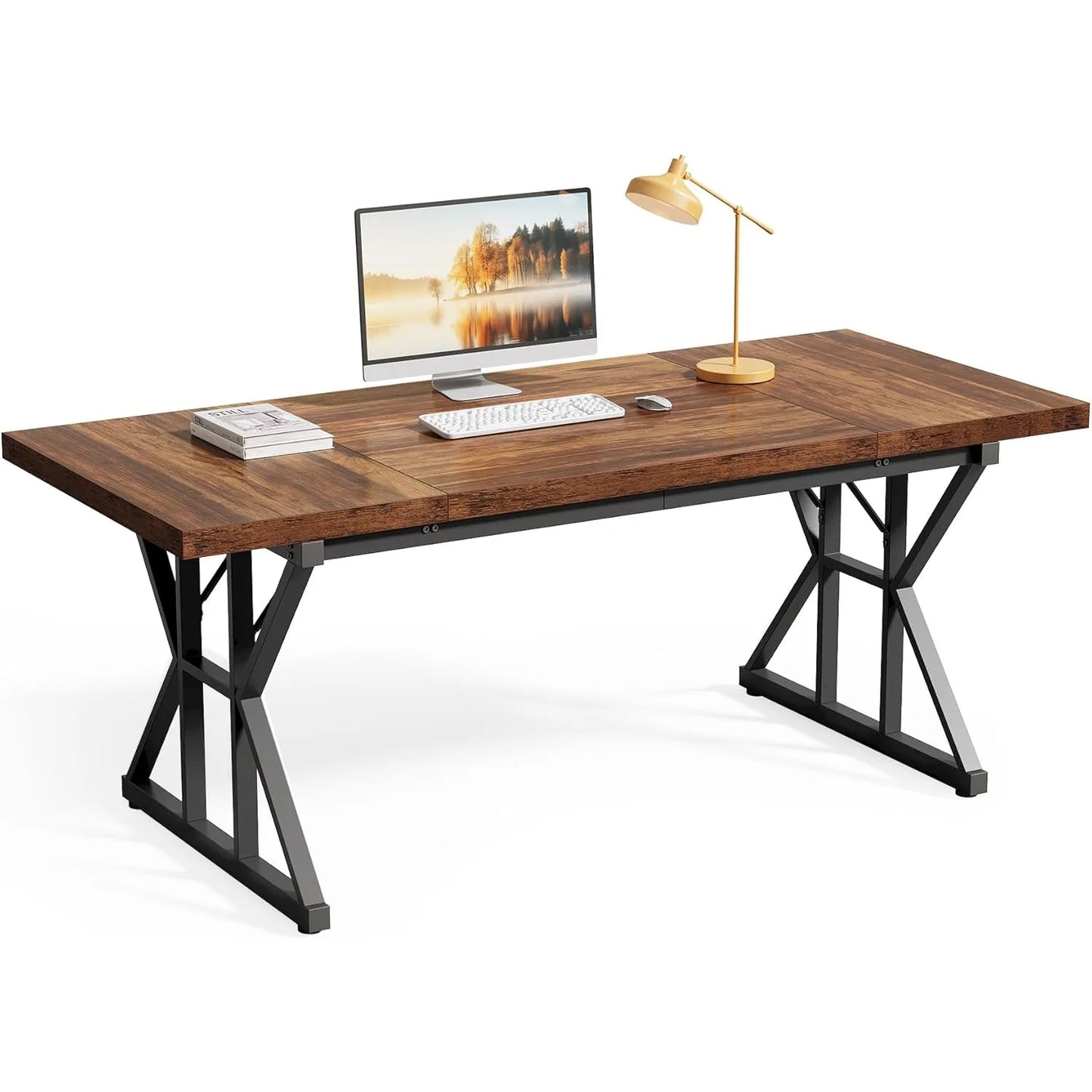 Little Tree Modern Executive Office Desk For Home Office