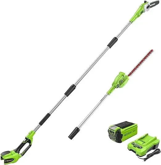 40V 8" Polesaw + Pole Hedge, 2.0Ah Battery (Gen 1)