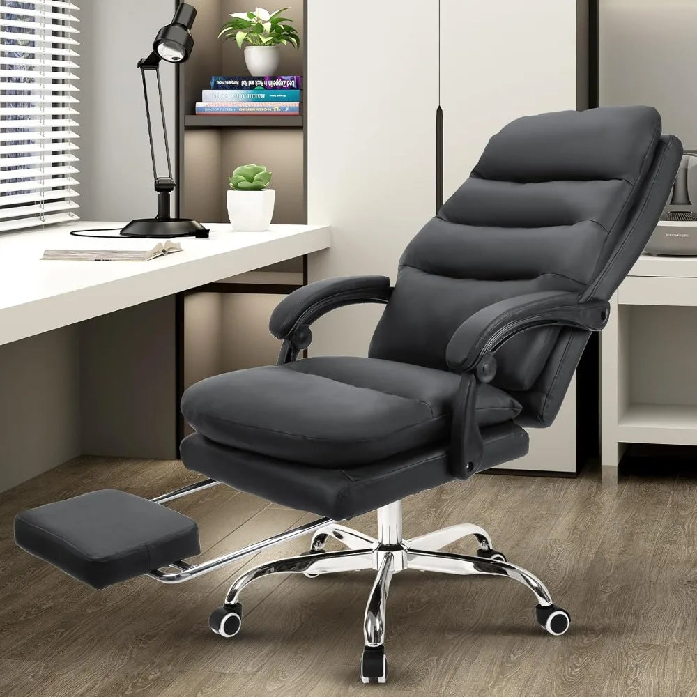 HUANZHUANG Ergonomic Big And Tall Office Chair With Pillow