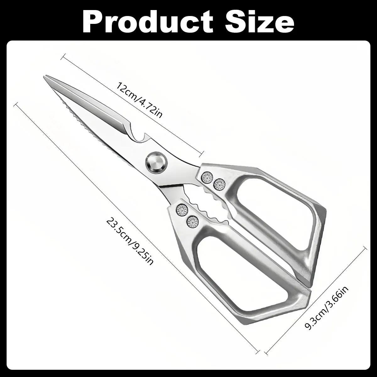 Design Stainless Steel Kitchen Shears Multifunctional Scissors