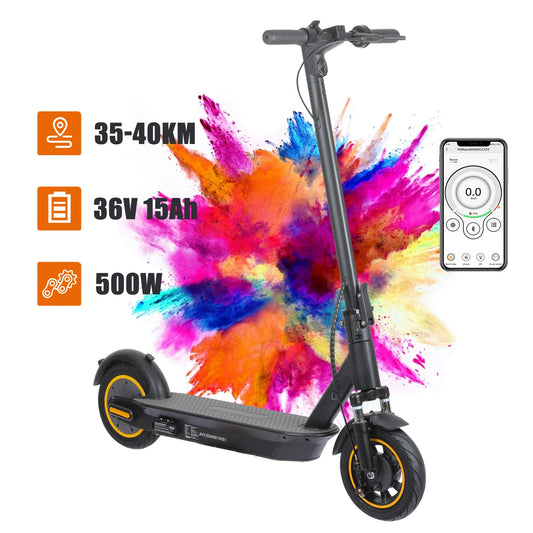 Freeboy 500W Folding Electric Scooter With Shock Absorbers