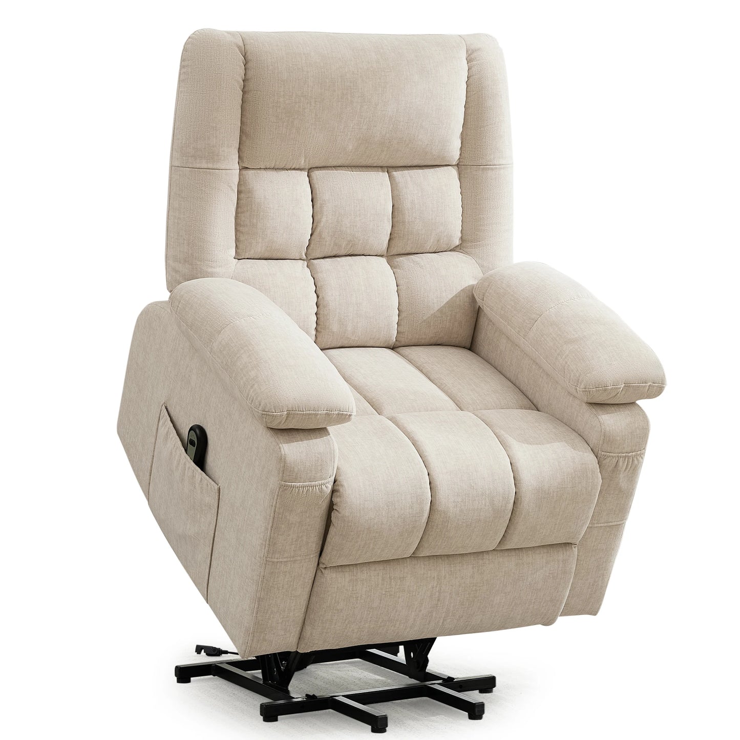 KORSERCN Luxury Power Lift Recliner With Massage And Heat