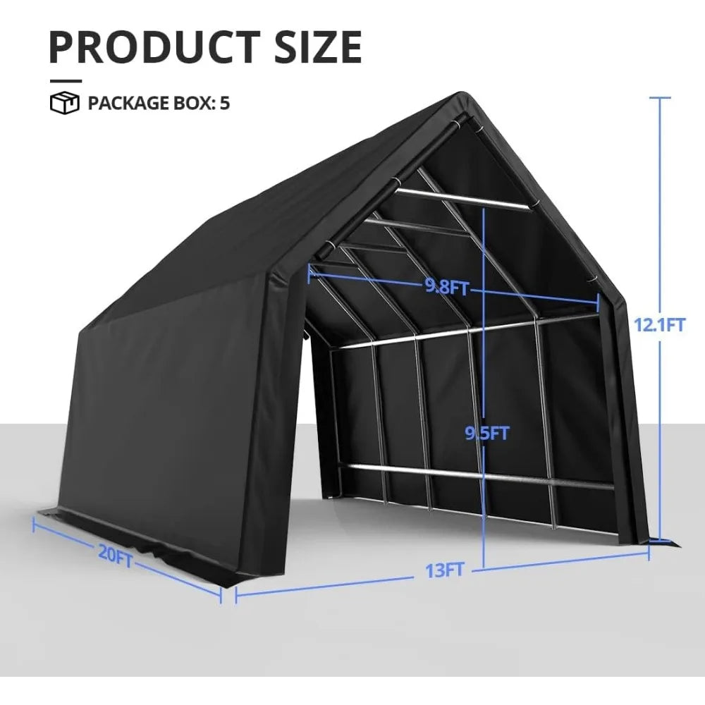 Heavy Duty Carport for SUV Truck and Boat ShelterPro