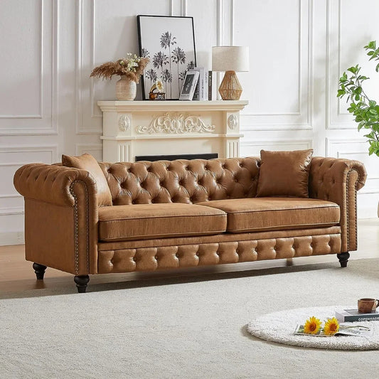 Modern Chesterfield Sofa – Elegant and Comfortable Seating