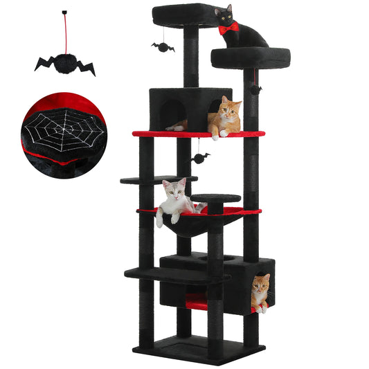 PAWZ Road Exquisite Large Cat Tree Indoor Five-Tiered Tower
