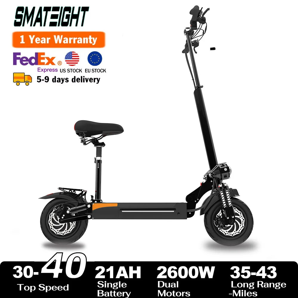 Hign Concerned Chemical SE500 Dual Motors Electric Scooter
