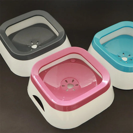 1000ml Anti-splash Water Bowl For Dogs 1L Drinker Bowl