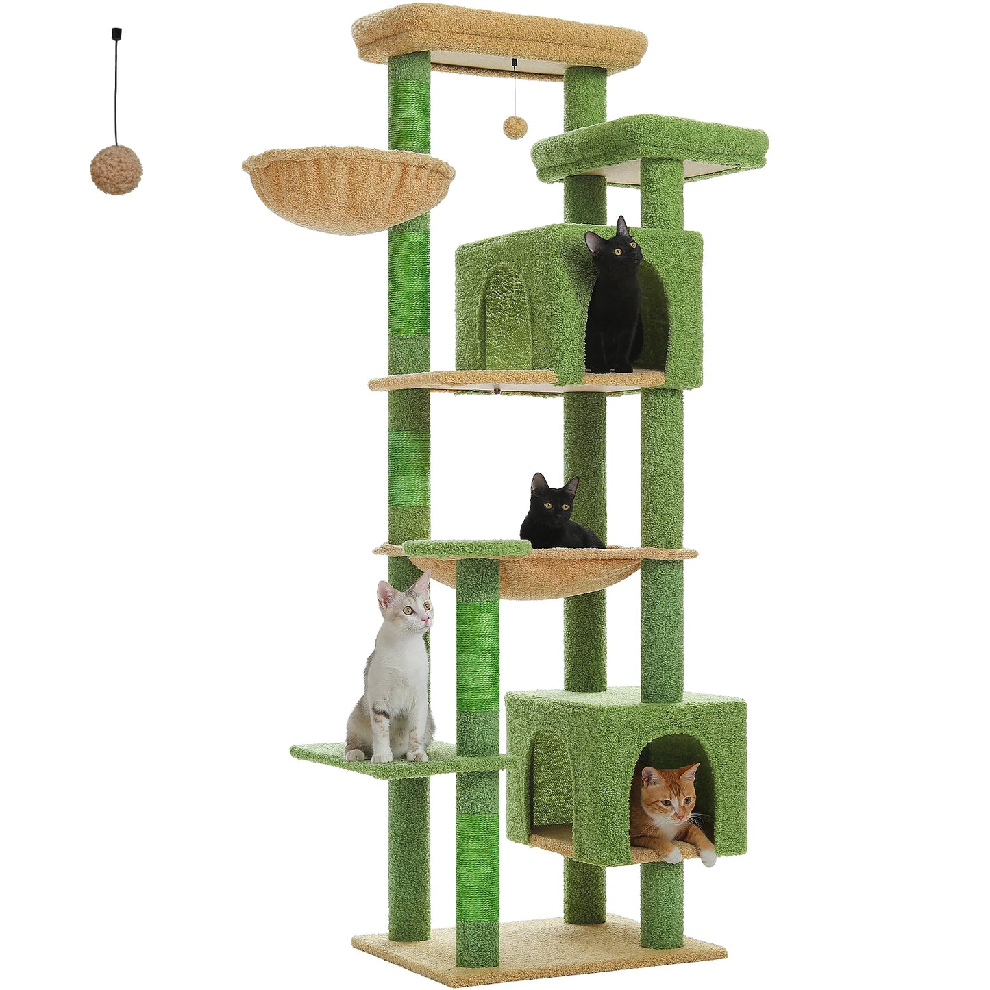 PAWZ Road Cat Tree Tower With Scratching Posts Indoor