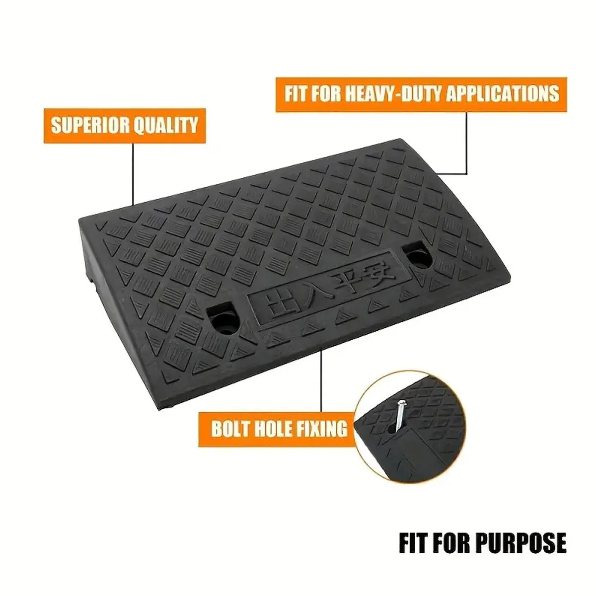 Hign-concerned Car Threshold Ramp For Driveways And Loading Docks
