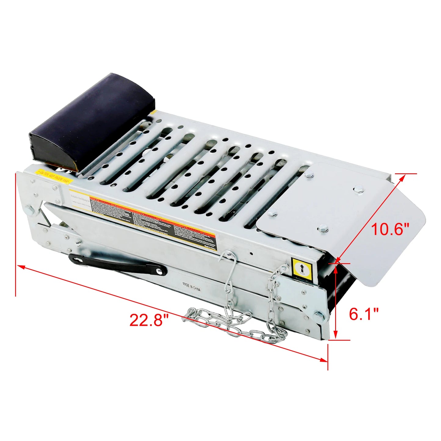 Twister.CKH Foldable Car Service Ramps 1000 Lb Capacity