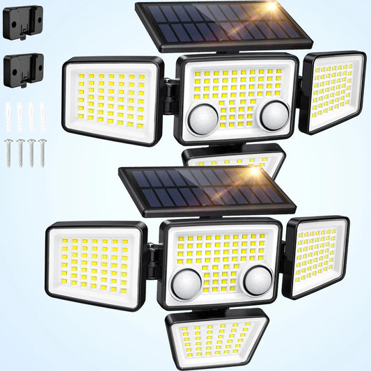 Outdoor Solar Light - 3000LM 188 LED Motion Sensor Light