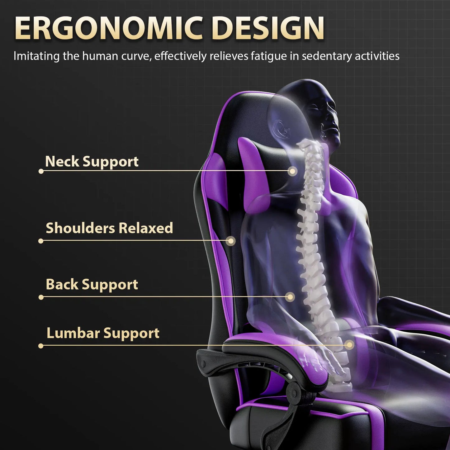 AnYu Furniture Ergonomic Gaming Chair For Office Use